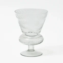 Mrs. Alice Veronica Engraved Glass Vase< Vases | Vases & Planters