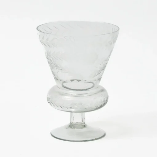 Mrs. Alice Veronica Engraved Glass Vase< Vases | Vases & Planters