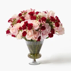 Mrs. Alice Veronica Engraved Glass Vase< Vases | Vases & Planters