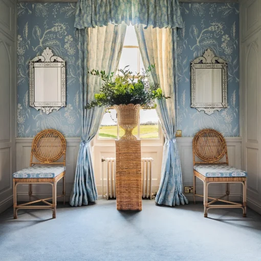 Mrs. Alice Vivienne Rattan Chair< Furniture | Furniture