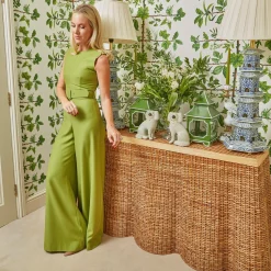 Mrs. Alice Vivienne Rattan Scalloped Console Table< Furniture | Furniture