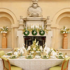 Mrs. Alice White & Gold Pagoda Lantern< Year-round Decorations | Christmas Decorations
