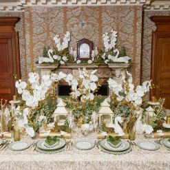 Mrs. Alice White & Gold Pagoda Lantern< Year-round Decorations | Christmas Decorations