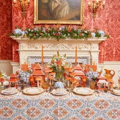 Mrs. Alice White Chinoiserie Tole Pumpkin Family< Autumn Decorations