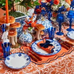 Mrs. Alice White Chinoiserie Tole Pumpkin (Pair)< Autumn Decorations