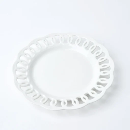 Mrs. Alice White Lace Dinner Plate< Dinner Plates