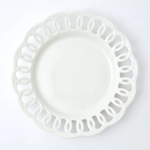 Mrs. Alice White Lace Dinner Plate< Dinner Plates
