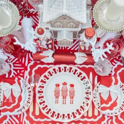 Mrs. Alice White Lace Nutcracker Dinner Plates (Set of 4)< Dinner Plates | Crockery Sets