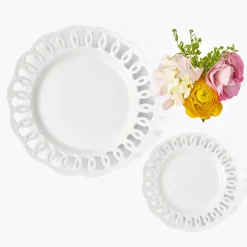 Mrs. Alice White Lace Starter Plate< Starter Plates