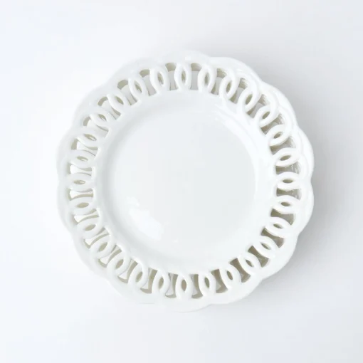 Mrs. Alice White Lace Starter Plate< Starter Plates