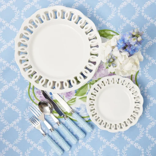 Mrs. Alice White Lace Starter Plates (Set of 4)< Starter Plates | Crockery Sets