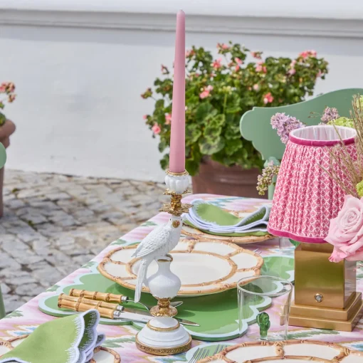 Mrs. Alice White Parrot Candle Holder Set< Summer Candleware | Candles