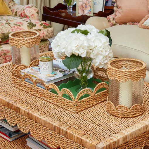Mrs. Alice White Pillar Candle (Pair)< Summer Candleware | Candles