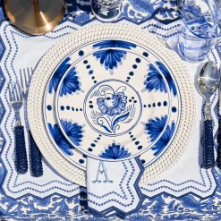 Mrs. Alice White Rattan Charger Plates (Set of 4)< Summer Table Linen | Placemats