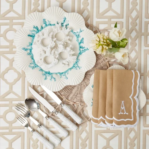 Mrs. Alice White Rattan Cutlery (5 Piece)< Cutlery Sets