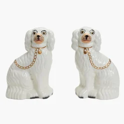 Mrs. Alice White Staffordshire Dogs (Pair)< Year-round Decorations