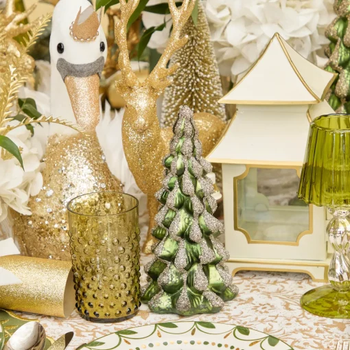 Mrs. Alice White With Gold Mini Pagoda Lantern (Pair)< Year-round Decorations | Christmas Decorations