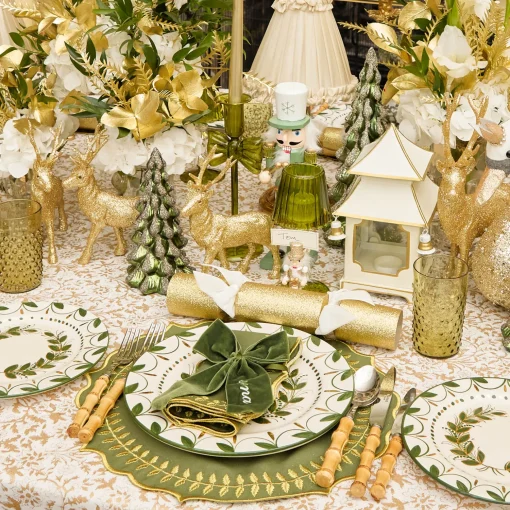 Mrs. Alice White With Gold Mini Pagoda Lantern (Pair)< Year-round Decorations | Christmas Decorations
