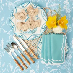 Mrs. Alice Wicker Napkin Bows (Set of 4)< Napkin Rings & Bows